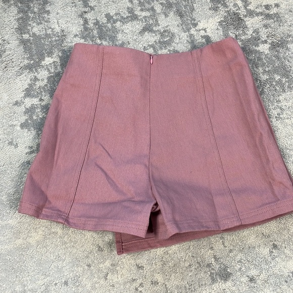 NWT Vici Collection Faux Wrap Mini Skort in Mauve Pink Spring Summer Sz S - Picture 9 of 12